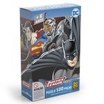 Quebra-Cabeca---DC-Comics---Liga-da-Justica---100-Pecas---Grow