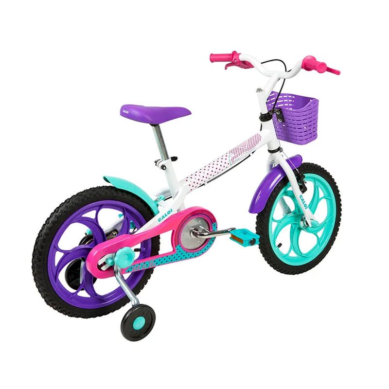 Bicicleta-Infantil---Aro-16---Cecizinha---Branco---Caloi-5