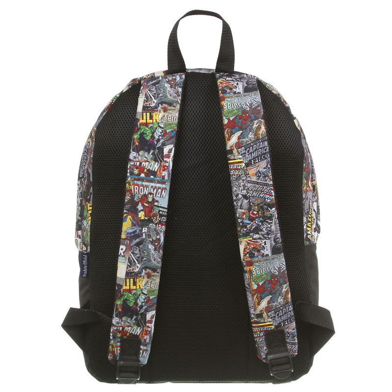Mochila-Infantil---40Cm---Disney---Marvel---Quadrinhos---Preto---DMW_Detalhe