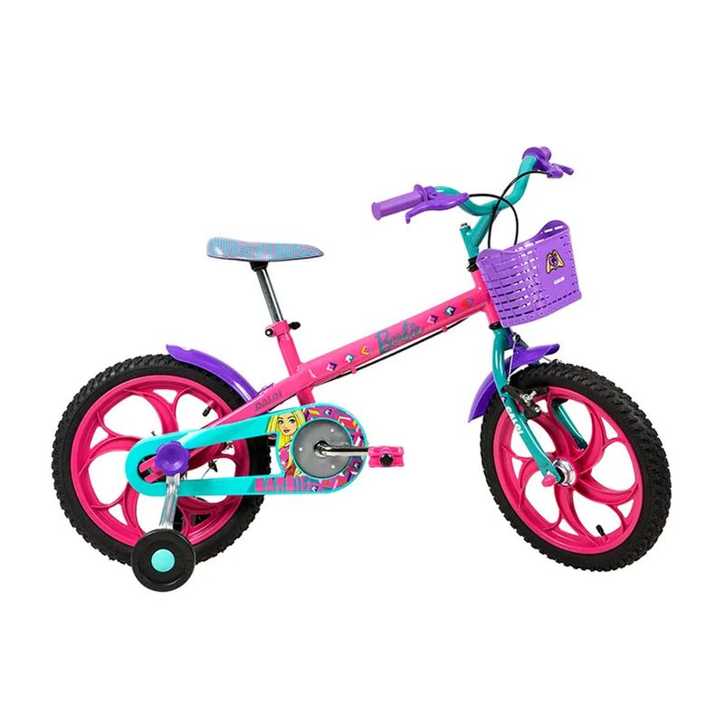 1-Bicicleta-Aro-16---Disney---Barbie---Rosa---Caloi