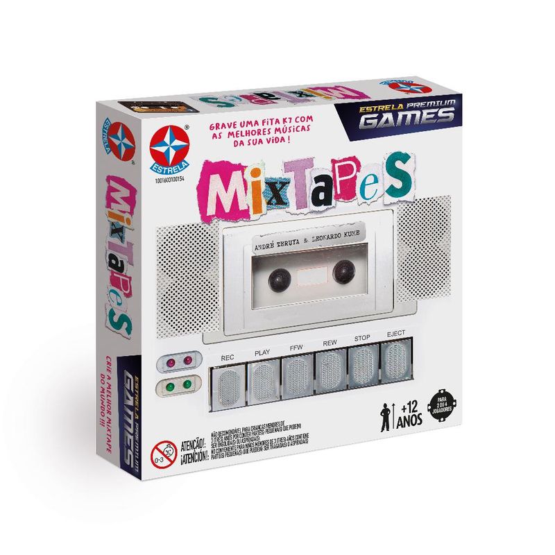 Jogo-de-Cartas---Mixtapes---Estrela-Premium-Games---2-ou-4-Jogadores---Estrela-0