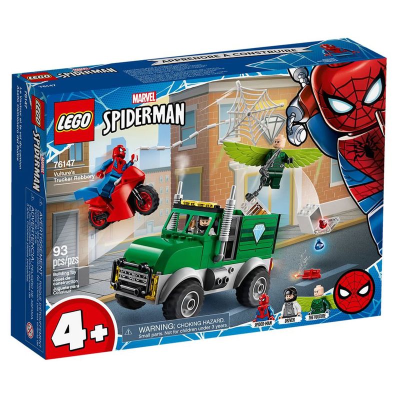 lego-super-heroes-disney-marvel-homem-aranha-o-assalto-ao-caminhoneiro-de-vulture-76147_Frente
