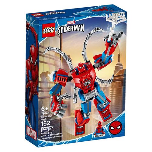 LEGO Super Heroes - Disney - Marvel - Homem Aranha - Robô Spider-Man - 76146