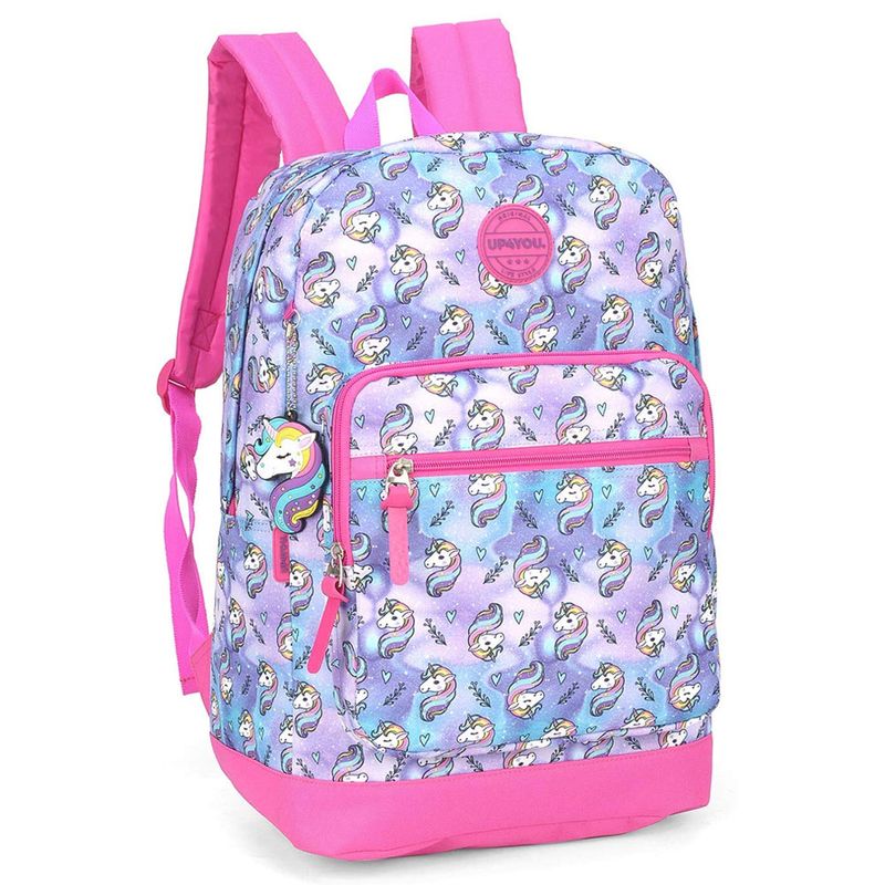 mochila-escolar-44-cm-up4you-unicornio-pink-luxcel-MS45765-UP-0310UN_Frente