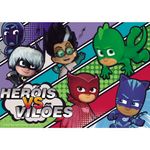 Quebra-Cabeça - 60 Peças - PJ Masks - Corujita e Menino Gato - Grow -  PBKIDS Mobile