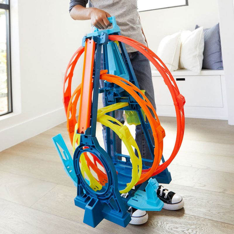 Pista de Percurso HOT Wheels TRACK Builder KIT Loop Infinito