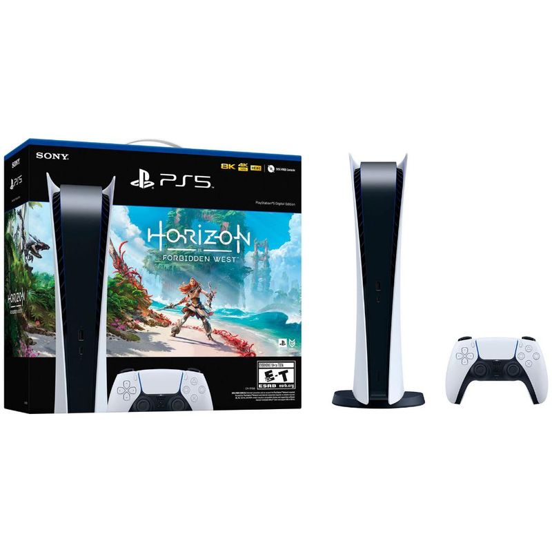 Console---Playstation-5---Edicao-Digital---Horizon-Forbidden-West---8K---Branco---Sony-0