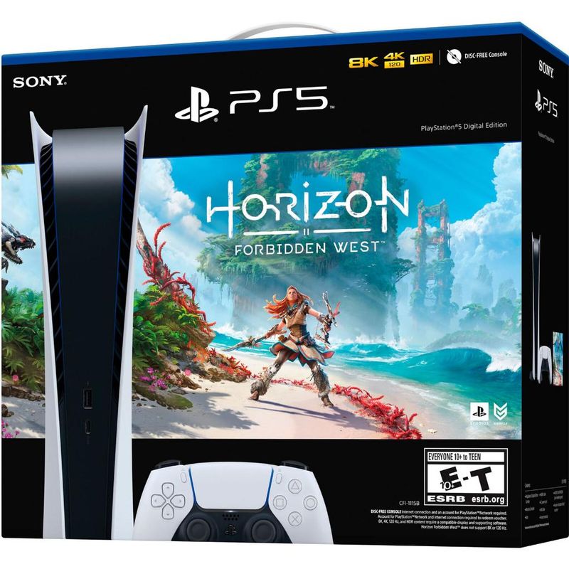 Console---Playstation-5---Edicao-Digital---Horizon-Forbidden-West---8K---Branco---Sony-2