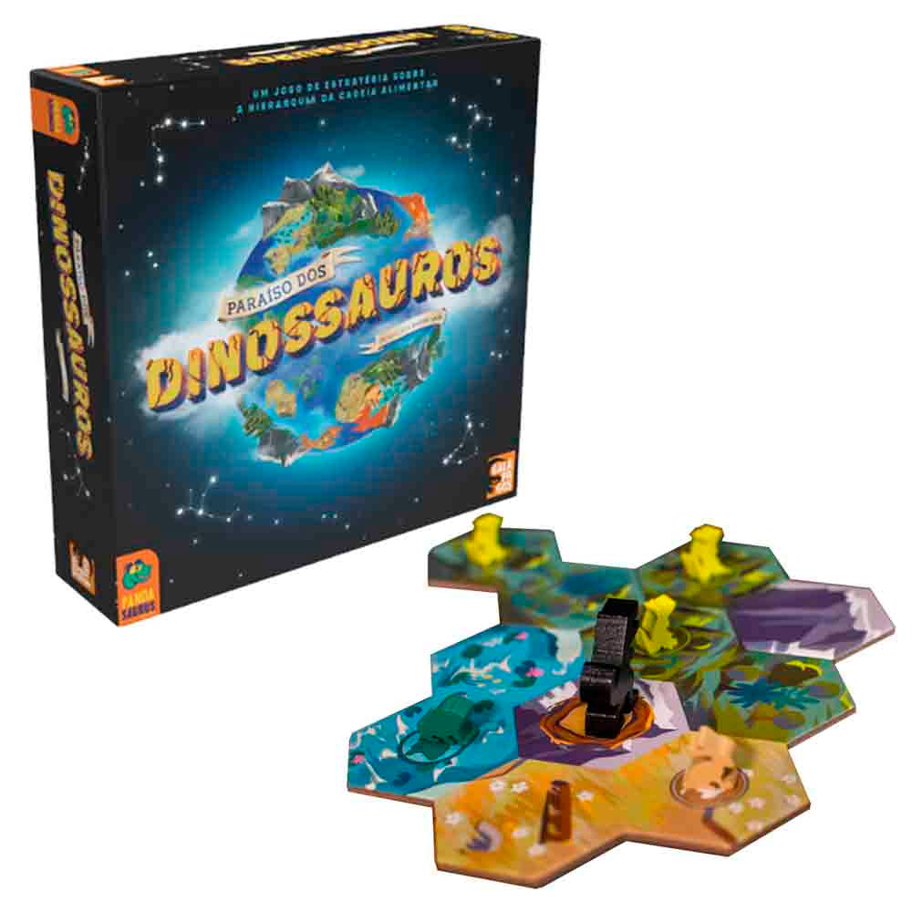 JOGO TABULEIRO ILHA DOS DINOSSAUROS GROW CLASSICO MESA - Ri Happy