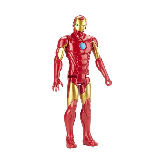 Figura Articulada - 30 Cm - Titan Heroes - Disney - Marvel - Avengers - Iron Man - Hasbro