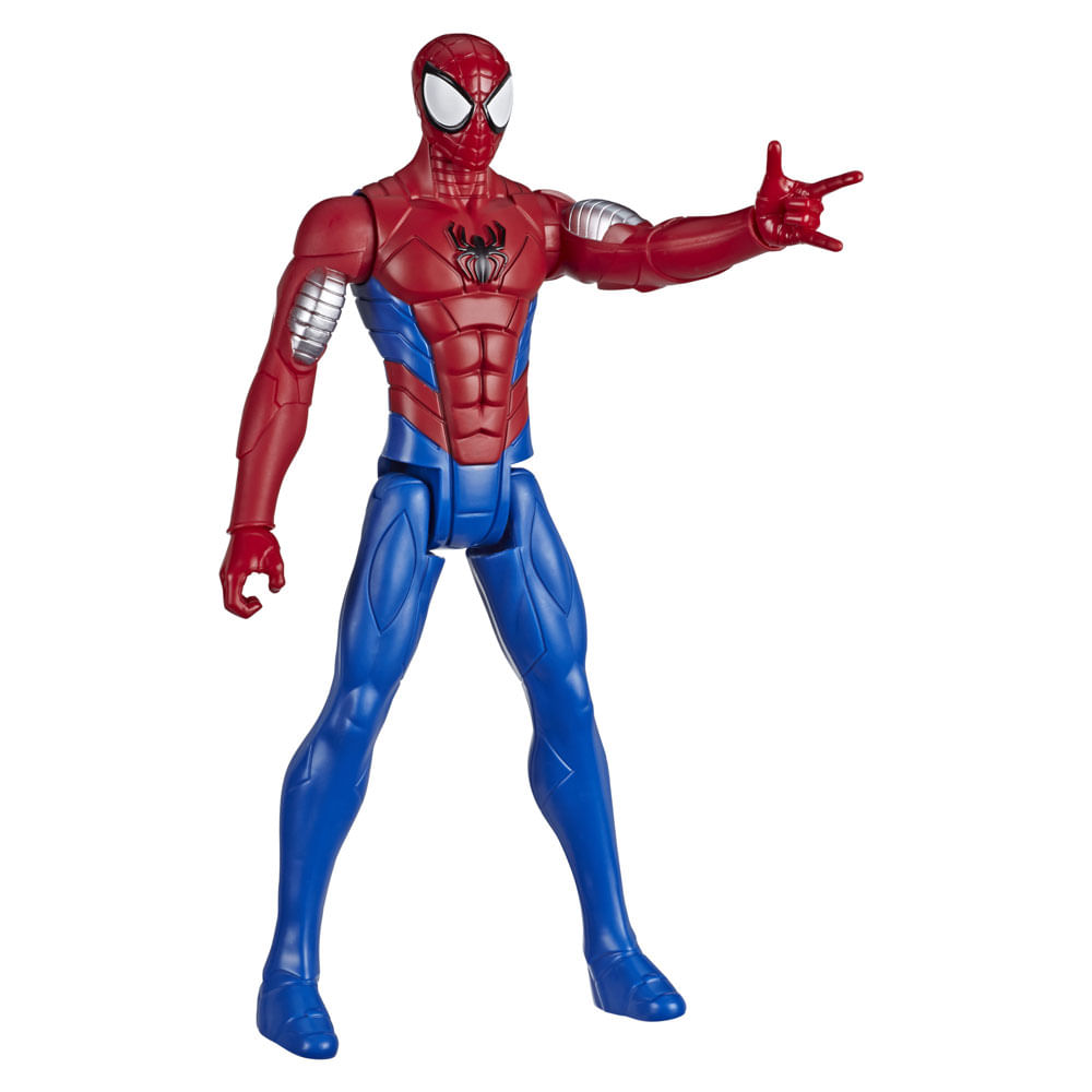 Figura Articulada - 30 Cm - Titan Heroes - Disney - Marvel - Spider-Man  Warriors - Spider-Man - Hasbro - Ri Happy