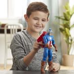 Figura-Articulada---30-Cm---Titan-Heroes---Disney---Marvel---Avengers---Capitao-America---Blast-Gear---Hasbro