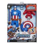 Figura-Articulada---30-Cm---Titan-Heroes---Disney---Marvel---Avengers---Capitao-America---Blast-Gear---Hasbro
