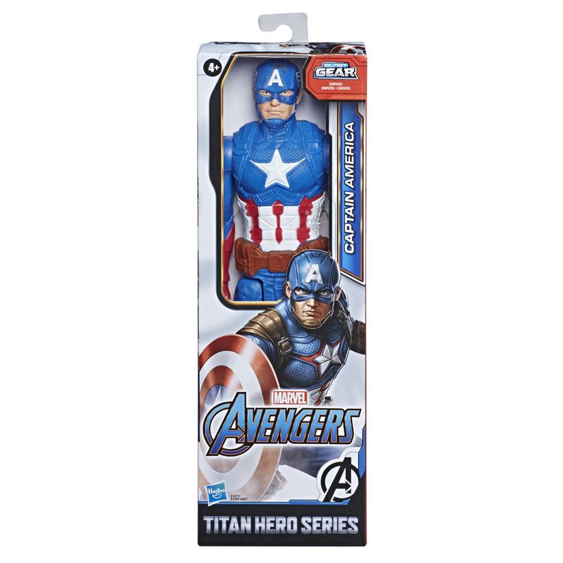 Figura-Articulada---30-Cm---Titan-Heroes---Disney---Marvel---Avengers---Capitao-America---Hasbro