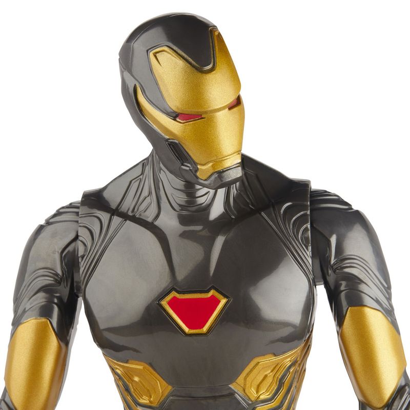 Figura-Articulada---30-Cm---Titan-Heroes---Disney---Marvel---Avengers---Iron-Man-Black-Suit---Hasbro