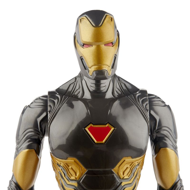 Figura-Articulada---30-Cm---Titan-Heroes---Disney---Marvel---Avengers---Iron-Man-Black-Suit---Hasbro
