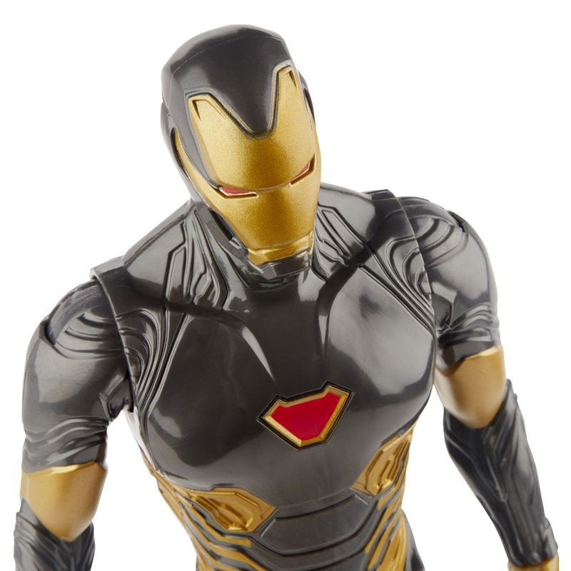 Figura-Articulada---30-Cm---Titan-Heroes---Disney---Marvel---Avengers---Iron-Man-Black-Suit---Hasbro