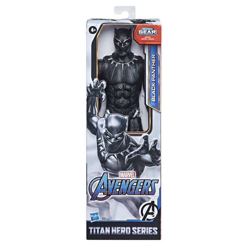 Figura-Articulada---30-Cm---Titan-Heroes---Disney---Marvel---Avengers---Pantera-Negra---Hasbro