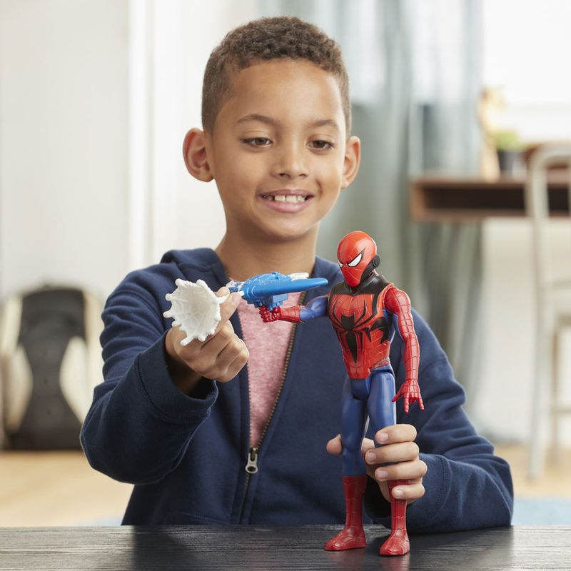 Figura-Articulada---30-Cm---Titan-Heroes---Disney---Marvel---Spider-Man---Blast-Gear---Hasbro