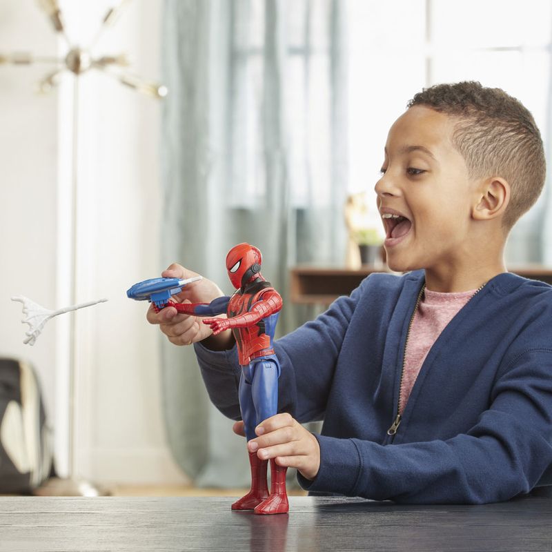 Figura-Articulada---30-Cm---Titan-Heroes---Disney---Marvel---Spider-Man---Blast-Gear---Hasbro