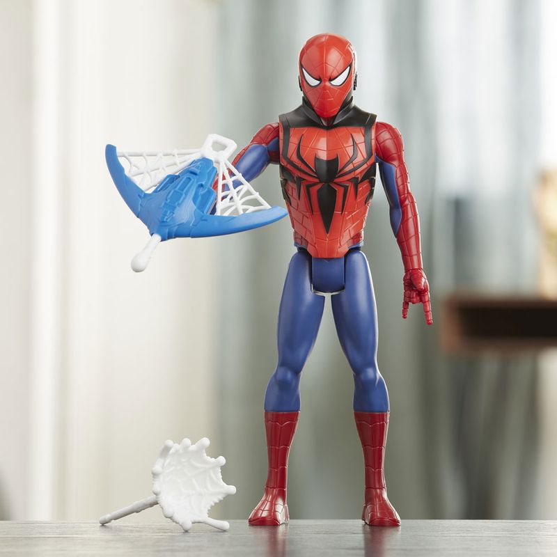 Figura-Articulada---30-Cm---Titan-Heroes---Disney---Marvel---Spider-Man---Blast-Gear---Hasbro