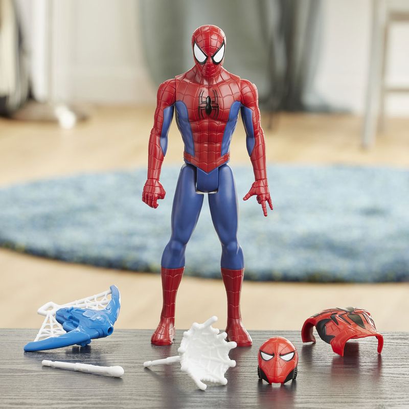 Figura-Articulada---30-Cm---Titan-Heroes---Disney---Marvel---Spider-Man---Blast-Gear---Hasbro