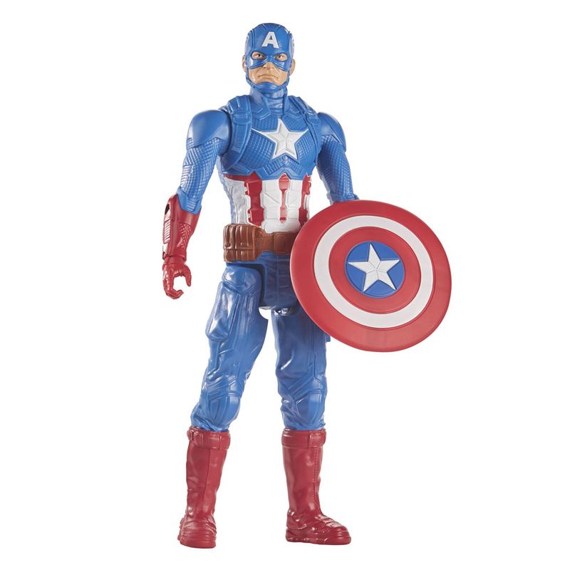 Figura-Articulada---30-Cm---Titan-Heroes---Disney---Marvel---Avengers---Capitao-America---Hasbro