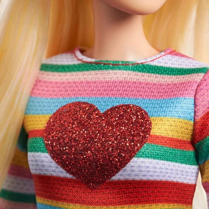 Roupa em crochet Barbie Cinema.