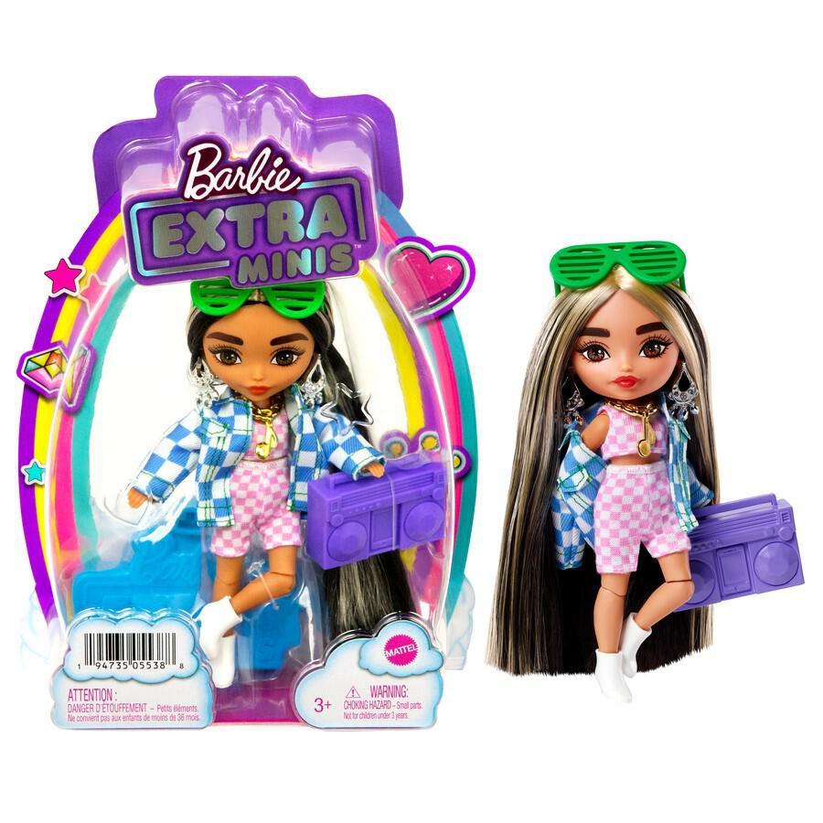 Boneca - Barbie - Extra - Morena com Rabo de Cavalo - Cabelos Ondulados -  Mattel - Ri Happy