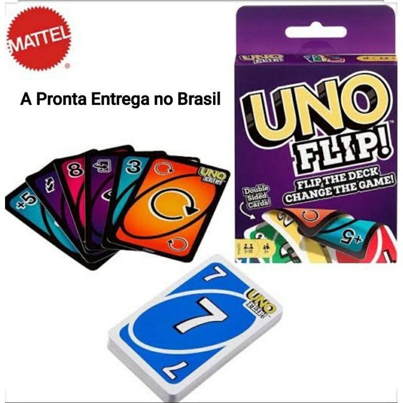 UNO Jogo de cartas Flip, Mattel, Multicolor 