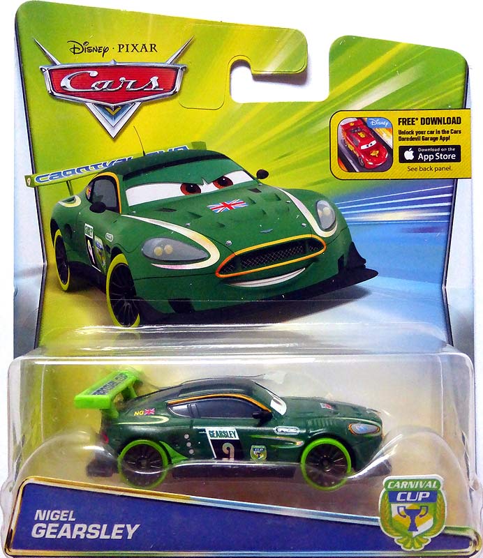 パネライ 希少 Cars Disney Carros Mattel Cup Carnival Gearsley Nigel カーズ