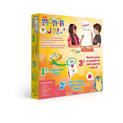 Jogo Educativo Monta Já - Ri Happy