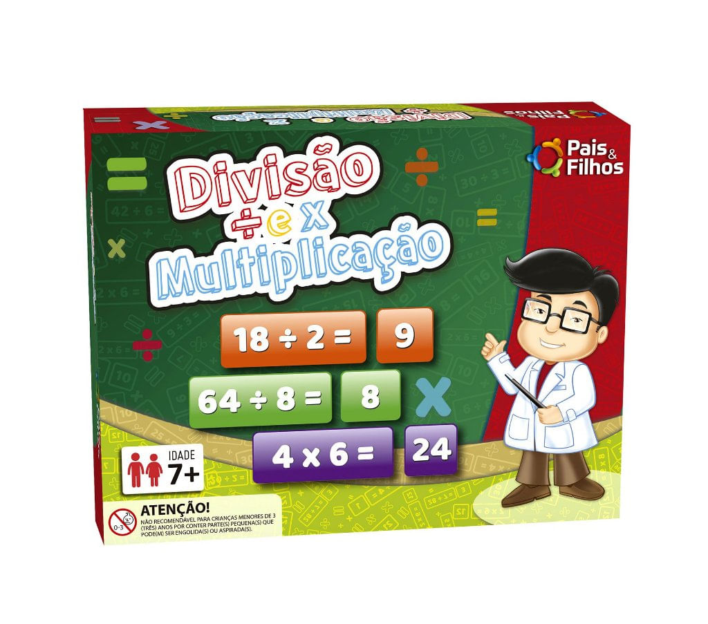 Jogo de Matemática Infantil CardClub Para Criança de 7 Anos - Ri Happy