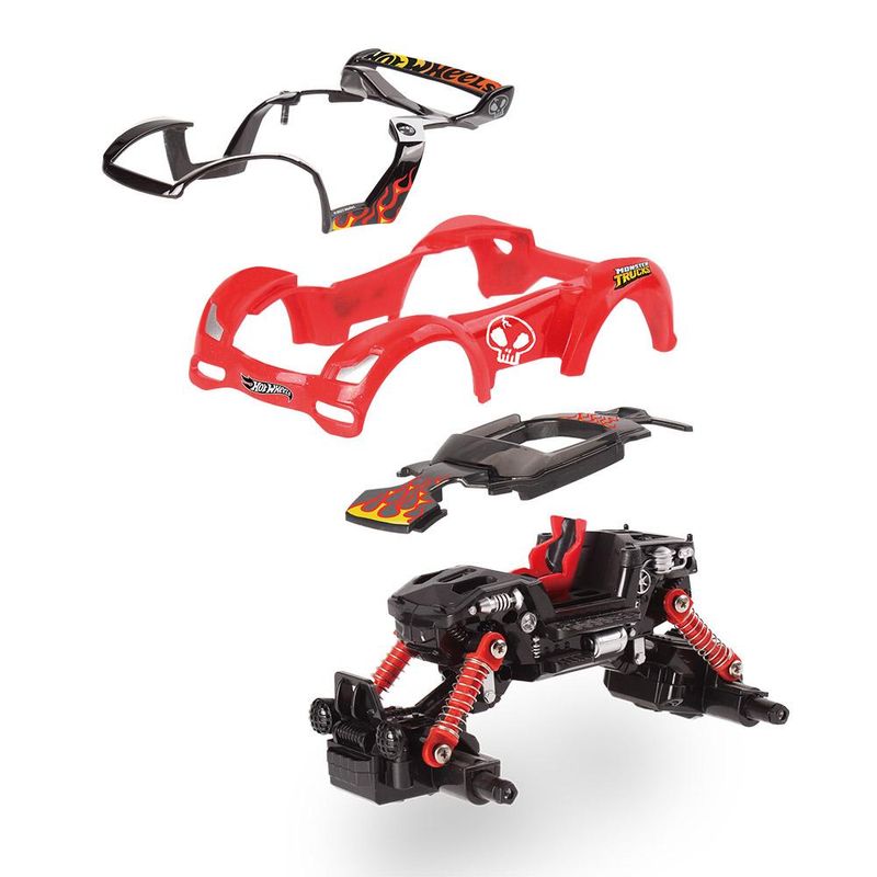 Veiculo-Infantil---Hot-Wheels---Monster-Trucks---Vermelho---Fun-2