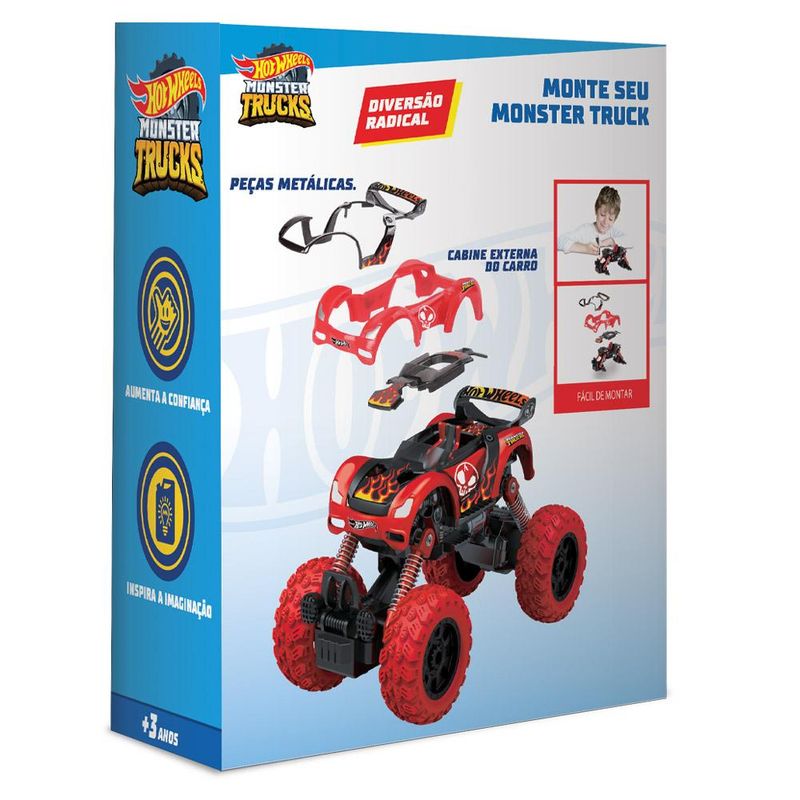 Veiculo-Infantil---Hot-Wheels---Monster-Trucks---Vermelho---Fun-3