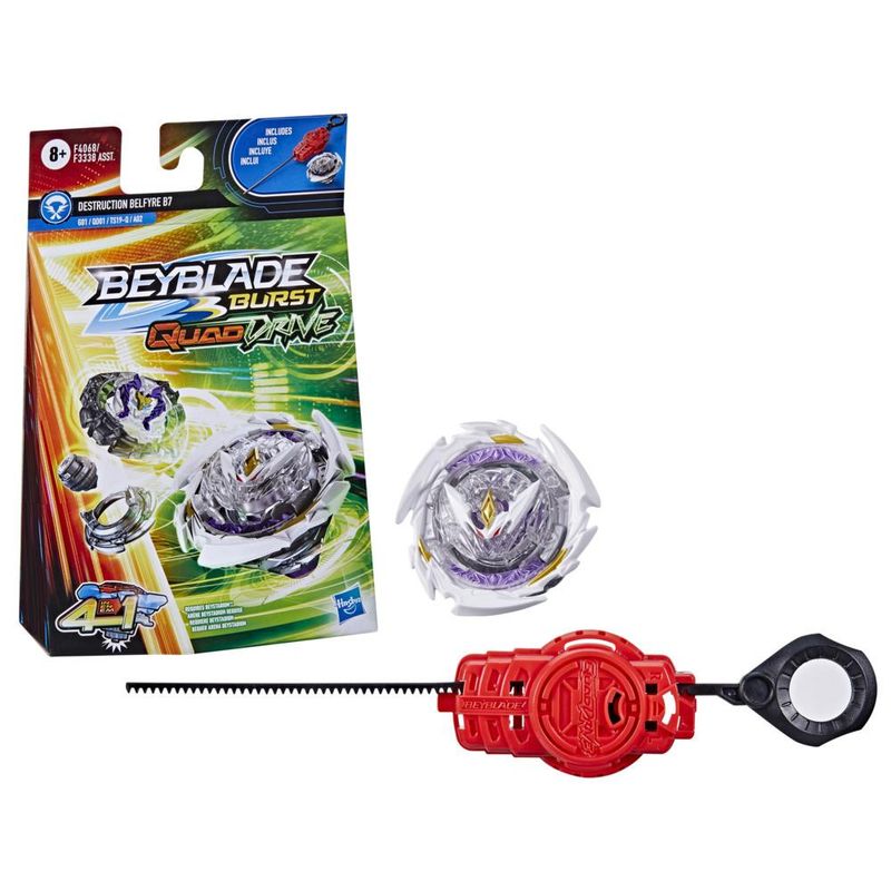 Batalha 4 Peões Tornado Compatível Beyblade Wild Top Arena - Carrefour