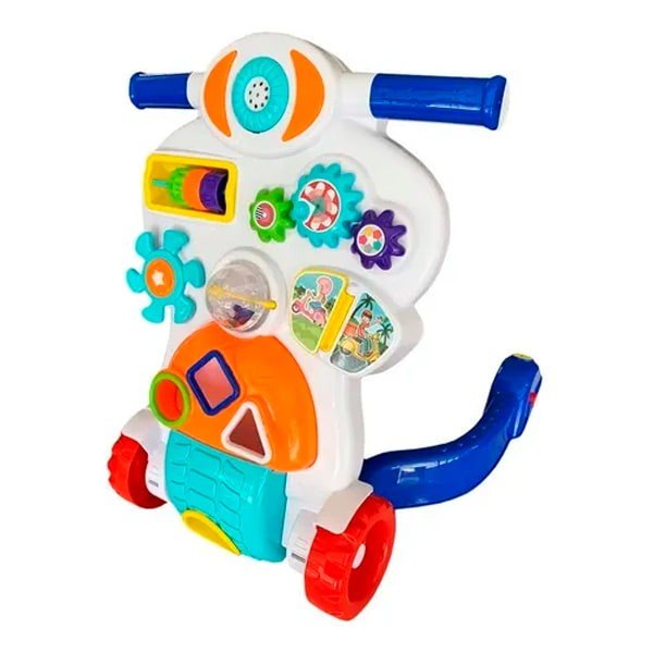 Andador Tutti Baby Acqua Explorador Cinza - 4002 - Ri Happy