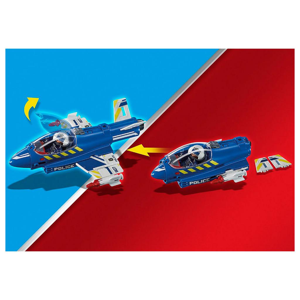 playmobil fighter jet