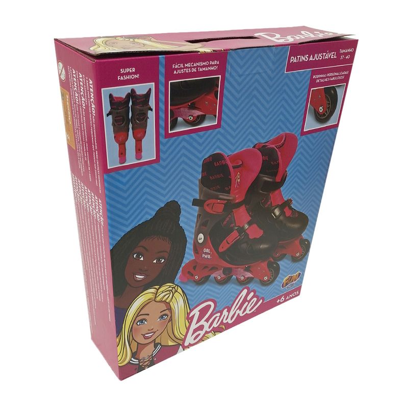 Patins---Barbie---Ajustavel---Tamanho-37-a-40---Fun---Rosa-2