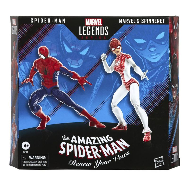 Conjunto-de-Bonecos-e-Acessorios---Marvel-Legends---Homem-Aranha-e-Spinneret---15cm---Hasbro-1