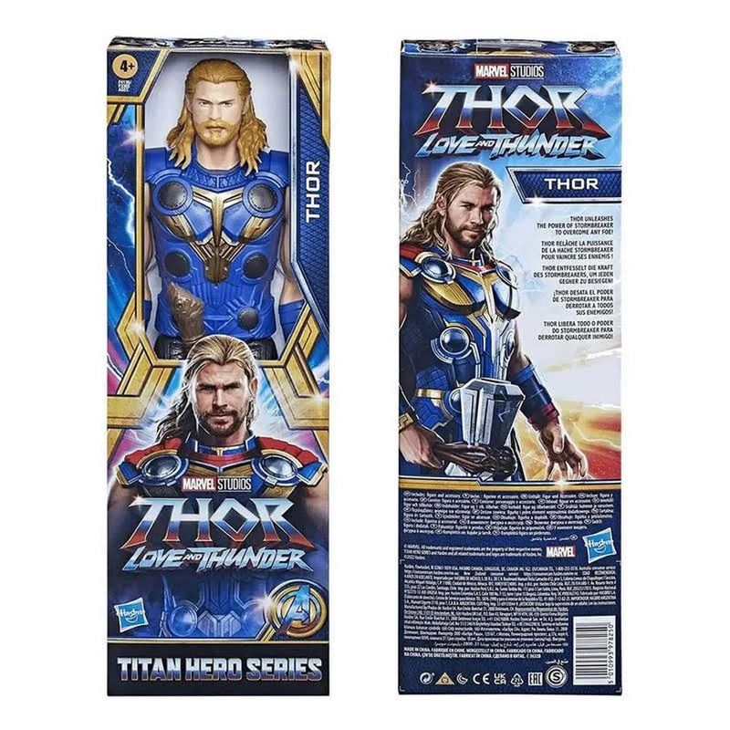 Boneco Thor Love And Thunder Titan Hero Series Marvel Hasbro - Ri