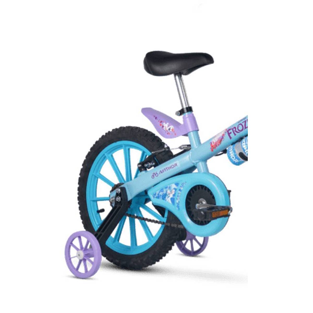 Bicicleta Infantil com Rodinhas - Aro 16 - Princesas Disney - Nathor
