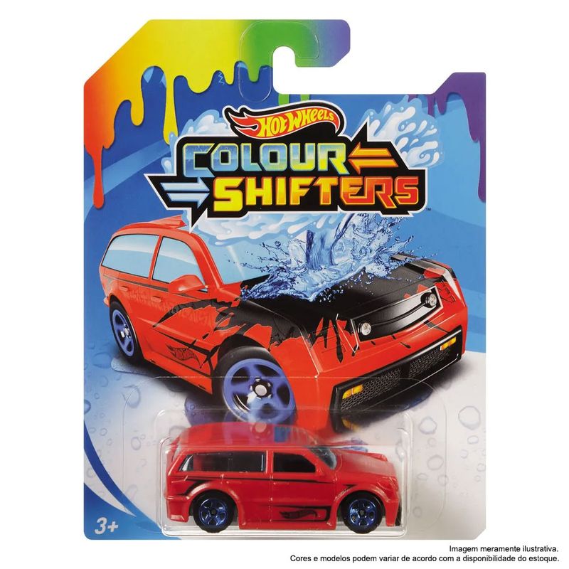 Hot Wheels Color Shifters Carrinho Que Muda De Cor Mattel