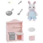 Conjunto-Cozinha-Figura-e-Acessorios---Sylvanian-Families---Papai-Coelho---Epoch-1