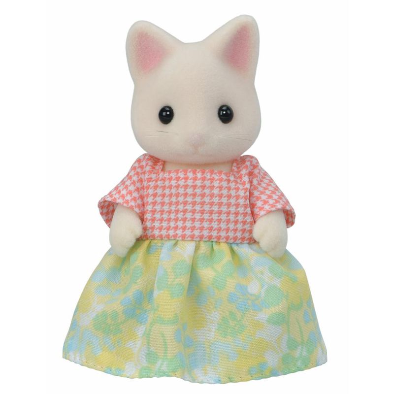 Conj-Passeio-de-Bicicleta-Figura-e-Acessorios---Sylvanian-Families---Mamae-Gato-Primavera---Epoch-1