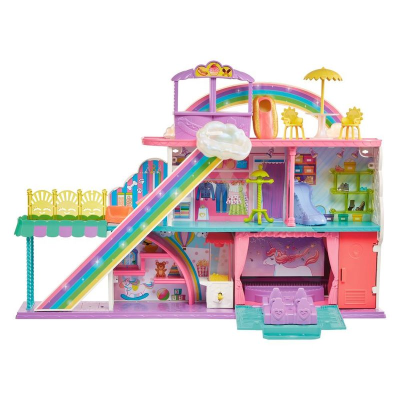 Playset - Polly Pocket - Polly - Shopping Center Doces Surpresas - Mattel