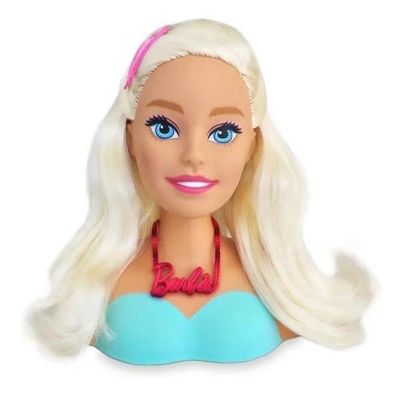 Busto De Boneca Com Acessórios - Barbie Styling Head Faces - Rosa - Pupee - Ri  Happy