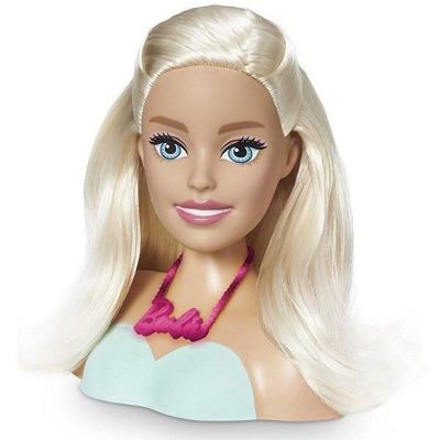 Busto De Boneca Com Acessórios - Barbie Styling Head Faces - Rosa - Pupee - Ri  Happy