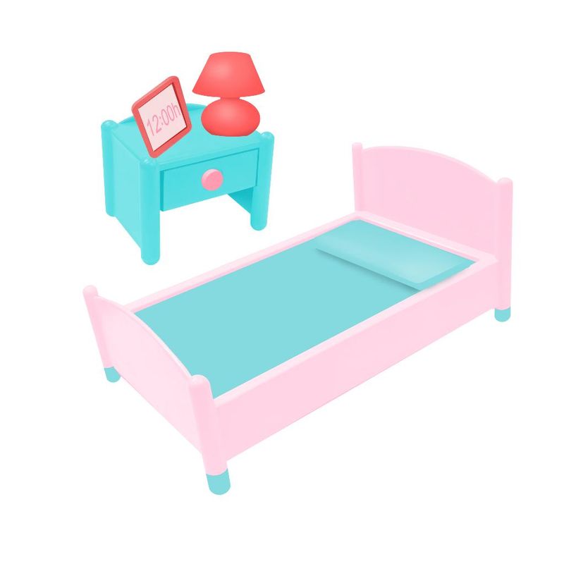 Mini-Boneca-e-Acessorios---Colecao-Casa-dos-Sonhos---Hora-de-Dormir---Rosa---Estrela-1