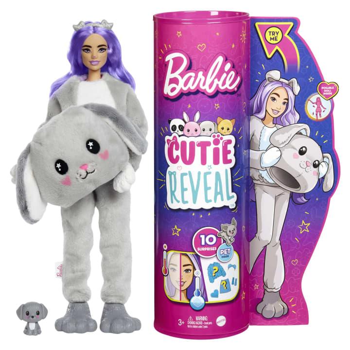 Boneca Barbie Cutie Reveal 10 Surpresas com Mini Pet e Fantasia de Corça  Hjl61 - Ri Happy